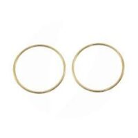 Alça de Metal Redonda Dourada 12,50cm