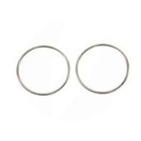 Alça de Metal Redonda Prata 12,50cm