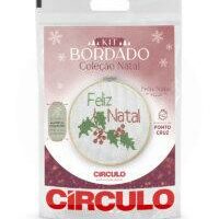 Kit Bordado Coleção Natal 2022 Bordado Feliz Natal