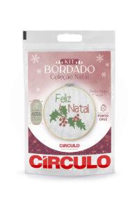 Kit Bordado Coleção Natal 2022 Bordado Feliz Natal