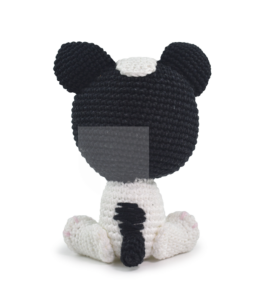 Kit Amigurumi Cães e Gatos Buldog Francês