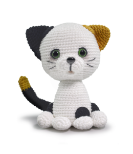 Kit Amigurumi Cães e Gatos Malhado