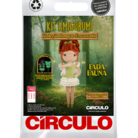 Kit Amigurumi Coleção Bosque Encantado Fada Fauna