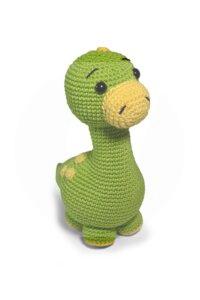 Kit Amigurumi - Coleção Dinos Baby Brontossauro