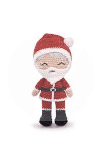 Kit Amigurumi Coleção Natal 2023 Papai Noel