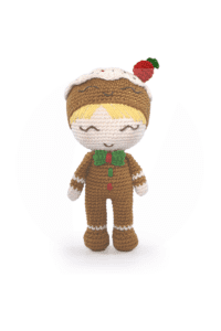 Kit Amigurumi Coleção Natal 2023 Biscoito Gingim