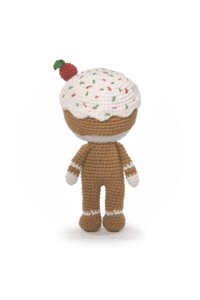 Kit Amigurumi Coleção Natal 2023 Biscoito Gingim