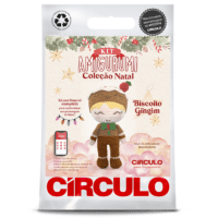 Kit Amigurumi Coleção Natal 2023 Biscoito Gingim