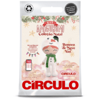 Kit Amigurumi Coleção Natal 2023 Boneco de Neve Yan