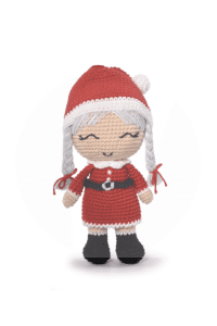 Kit Amigurumi Coleção Natal 2023 Mamãe Noel