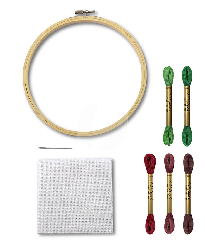 Kit Bordado Coleção Natal 2023 Feliz Natal - Imagem 2