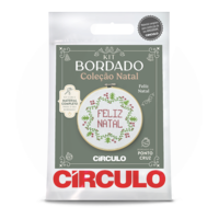 Kit Bordado Coleção Natal 2023 Feliz Natal