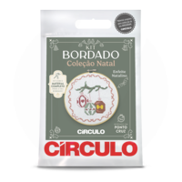 Kit Bordado Coleção Natal 2023 Enfeite Natalino