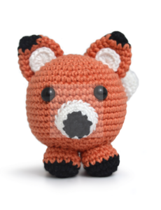 Kit Meu Primeiro Amigurumi - Coleção Bicho Bola Raposa