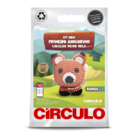Kit Meu Primeiro Amigurumi - Coleção Bicho Bola Raposa