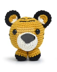 Kit Meu Primeiro Amigurumi - Coleção Bicho Bola Tigre