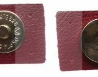 Botão Imantado Dourado Sintético 3.50 x 2.00cm