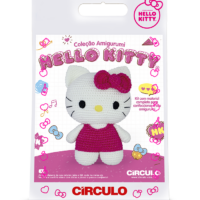 COLECAO AMIGURUMI HELLO KITTY - COR LOOK ROSA